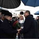 Pakistani Prime Minister Shahbaz Sharif arrives in Uzbekistan for official visit