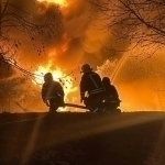 Rossiya Ukrainaga 200 dan ortiq dron bilan hujum qildi (video)