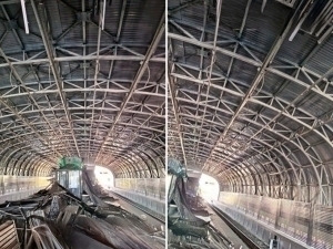 Тошкентда метронинг томи қулаб тушди