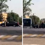 Toshkentda Prezident kortejiga halaqit bermoqchi bo‘lgan Gentra’ga o‘q uzilgani aytilmoqda (video)