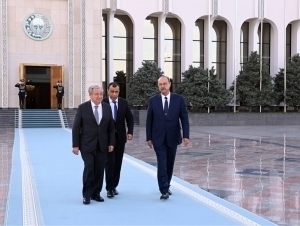 Guterres's official visit to Uzbekistan ends 