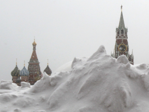  Fotoreportaj: Moskva qor ostida qoldi