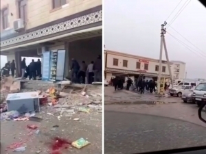An explosion in the basement of a store in Bukhara resulted in one fatality