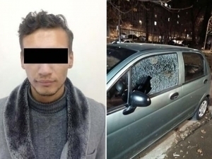 Тошкентда Matiz’га қасддан шикаст етказган шахс ушланди