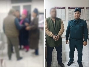 Sirdaryoda shifokor bilan janjallashgan erkak qamaldi (video)