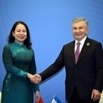 Shavkat Mirziyoyev Vetnam vitse-prezidenti bilan uchrashdi