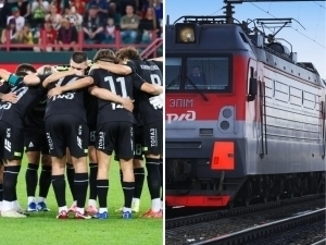 “Lokomotiv” futbolçilari ketayotgan poyezd hujumga uçradi