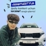 #SonetUzStyle – ижодий контент учун Kia Sonet совға қиламиз!