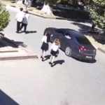 Teen hits student with his brother's car in Tashkent (video)