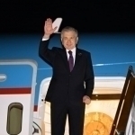 Mirziyoyev Ozarbayjondan Toshkentga qaytyapti