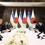 Shavkat Mirziyoyev Yaponiya moliya institutlari rahbarlarini qabul qildi