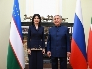 Саида Мирзиёева Татаристонга борди