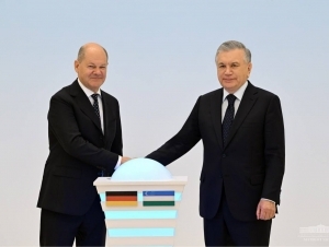 Mirziyoyev and Scholz launch a school for training management personnel