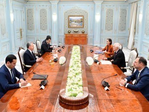 Mirziyoyev met with the head of European diplomacy