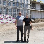 Ilhom Aliyev Ozarbayjonda O‘zbekiston tomonidan qurilayotgan maktabga bordi 