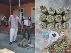 Person who kept 37 kg of drugs in his house was arrested in Margilon