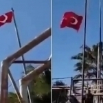 Suriya chegarasida Turkiya bayrog‘ining yulqib olinishi ortidan 35 kishi hibsga olindi (video)