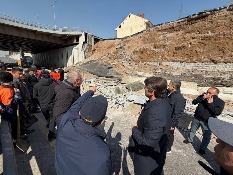 Toshkentda o‘pirilib tushgan tunnel yo‘li yopildi