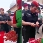 “Farhod” bozorida sotuvchilar va Milliy gvardiya xodimlari o‘rtasida janjal bo‘ldi (video)