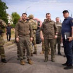 Зеленский Каховка ГЭСига борди