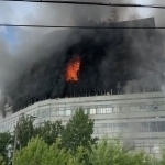 Москва яқинида кучли ёнғин содир бўлди
