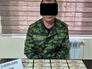 ФВВ ходими пора билан қўлга тушди (видео)