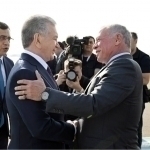 King Abdullah II arrives in Samarkand