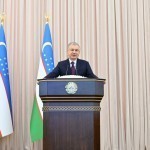 Mirziyoyev is participating in a ceremony of laying the foundation stone for the construction of “New Tashkent”