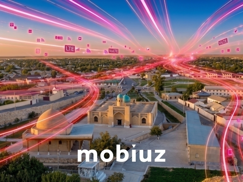 Mobiuz Jizzax, Navoiy va Sirdaryo viloyatlarida 210 dan ortiq 4G stansiyasini ishga tushirdi