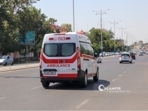 An ambulance driver died in an accident in Namangan