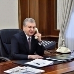 Shavkat Mirziyoyev had a telephone conversation with the President of South Korea
