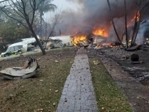 Braziliyada samolyot halokatga uchradi. Ekipaj va yo‘lovchilar vafot etdi (video)