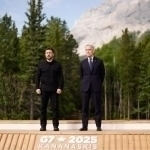 Zelenskiy ham G7 sammitiga yetib bordi