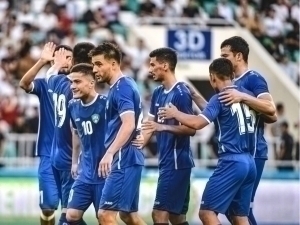 Olympic football team of Uzbekistan participates in the control match