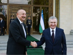 Mirziyoyev holds a telephone conversation with Aliyev 