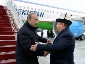 Prime Minister Abdulla Aripov travelled to Kyrgyzstan