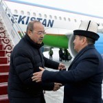 Prime Minister Abdulla Aripov travelled to Kyrgyzstan