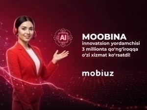 Moobina 3 миллиондан ортиқ Mobiuz абонентларига ёрдам берди