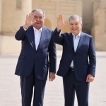 Ўзбекистон ва Тожикистон Президентлари Бухорони сайр қилди