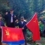 Озарбайжонда СССР байроғини кўтарганлар ҳибсга олинди (видео)