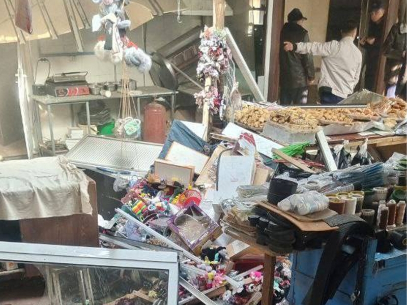 Criminal case opened following explosion in Gulistan (video)