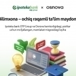 Ipoteka bank OTP Group va Osnova Bilimxonani ishga tushirdi
