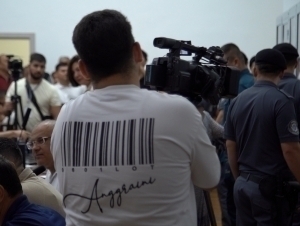 Access to the court is permitted, but recording is prohibited. Journalists Leave the Aziz Voitov's court