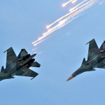 Россиянинг иккита қирувчи самолёти тўқнашиб кетди