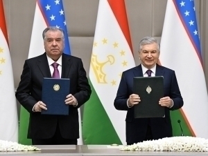 O‘zbekiston va Tojikiston yetakchilari qo‘shma bayonot imzoladi