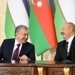 Uzbek and Azerbaijani Presidents exchange birthday wishes and talk on cooperation