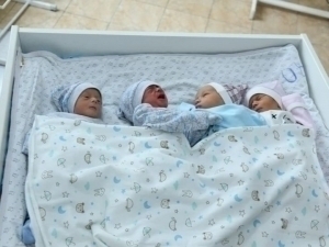 The Namangan region welcomed the birth of four sets of twins