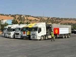 Qirg‘iziston Suriyaga 150 tonna gumanitar yordam yubordi