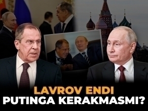 Путин Лавровни четга улоқтирмоқчими?