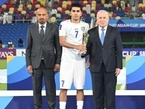 Sadriddin Hasanov dunyoning eng istiqbolli futbolchilari qatoriga kiritildi